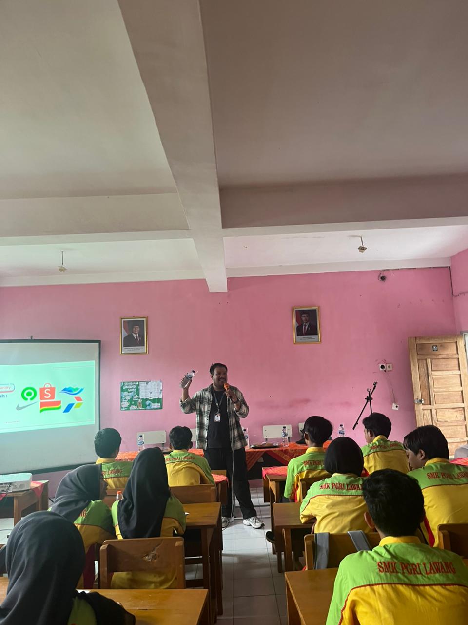 Kerjasama Bersama PT. Indobismar sebagai guru tamu